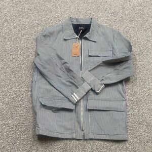 APC Chore Jacket French Pinstripe